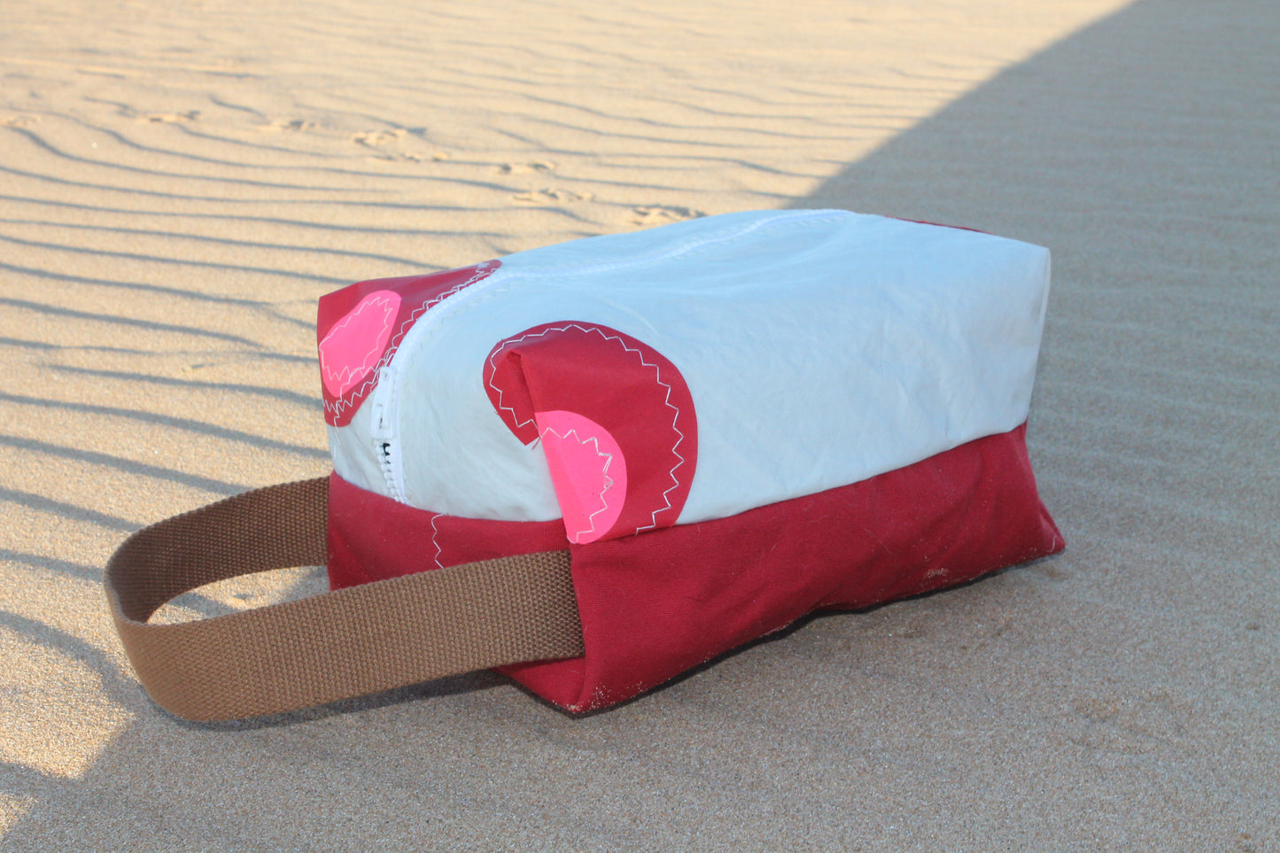 Toiletry Bag - Leeward Pink & Red